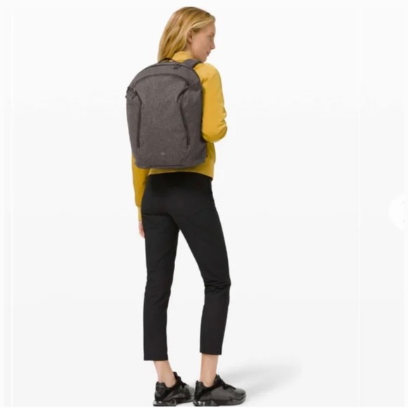 Lululemon Define Heathered Gray Backpack - Picture 2 of 7